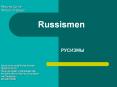 Russismen PowerPoint PPT Presentation