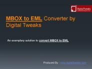 MBOX to EML Converter Free