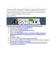 Commission Gorilla review - A top notch weapon