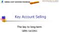 Key Account Selling PowerPoint PPT Presentation
