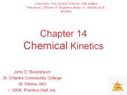 Chapter 14 Chemical Kinetics