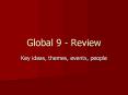 Global 9 - Review PowerPoint PPT Presentation