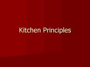 Kitchen Principles