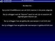 Na deze les: