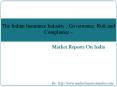Indian Insurance Industry: Governance, Risk and Compliance 2015 PowerPoint PPT Presentation