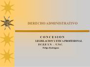 DERECHO ADMINISTRATIVO