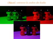 Objectif : retrouver la couleur des koalas