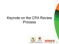 Keynote on the CPA Review Process PowerPoint PPT Presentation