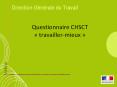 Questionnaire CHSCT  PowerPoint PPT Presentation