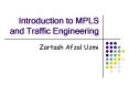 Introduction to MPLS and Traffic Engineering PowerPoint PPT Presentation