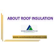 Top Quality Roof Insulation Material Suppliers