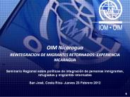OIM Nicaragua