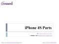 iPhone 4S Parts- Genuine Apple OEM and Non-OEM