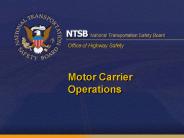 Motor Carrier Operations