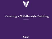 Creating a Mithila-style Painting