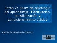 Tema 2: Bases de psicolog