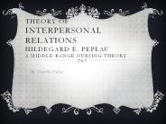 Theory of Interpersonal Relations