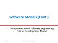 Software Models (Cont.) PowerPoint PPT Presentation