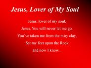 Jesus, Lover of My Soul