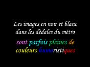 Les images en noir et blanc dans les d