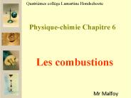 Physique-chimie Chapitre 6