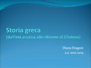 Storia greca (dall