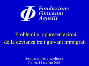 Immigrazione e criminalit