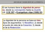 DIGNIDAD Y DERECHOS DE LA PERSONA, 1