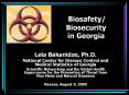 Biosafety/ Biosecurity in Georgia PowerPoint PPT Presentation