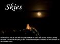 Skies PowerPoint PPT Presentation