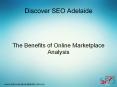 Best Online Marketplace Analysis Service At Discover SEO Adelaide PowerPoint PPT Presentation