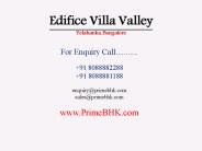 Edifice Villa Valley, Yelahanka, Bangalore