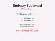 Embassy Boulevard, Yelahanka, Bangalore