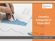 Ceramics Companies in China Growth 2015