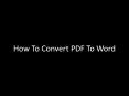 Online Convert - PDF To Word Converter PowerPoint PPT Presentation