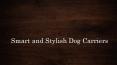 Smart and stylish dog carriers PowerPoint PPT Presentation