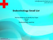Endocrinology Email List