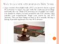 Way to locate attorneys in New York.pptx PowerPoint PPT Presentation