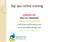 sap apo online training in usa PowerPoint PPT Presentation