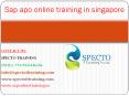 sap apo online training in south africa PowerPoint PPT Presentation