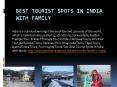 Best tourist spots in india with family PowerPoint PPT Presentation