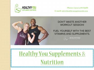 Bodybuilding Supplement