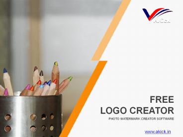 Add Watermark on Images - Akick Watermark Creator