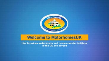 Motorhome Hire