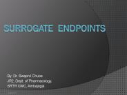 Surrogate Endpoints