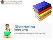 Dissertation Writing