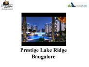Prestige Upcoming Project In Bangalore