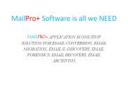 MailProPlus - One Stop Solution