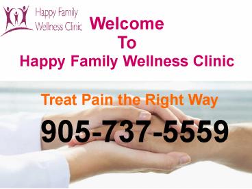Massage Therapy Clinic Richmond Hill – Happy Family Wellness