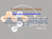 Exhibition Stands Dubai - Mind Spirit Design